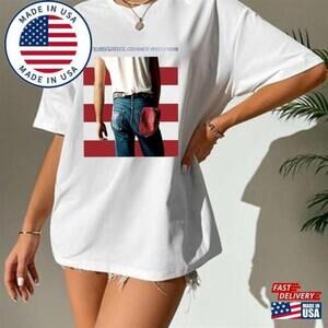Bruce Springsteen Born To Run Tour Song Cover Rock T-Shirt